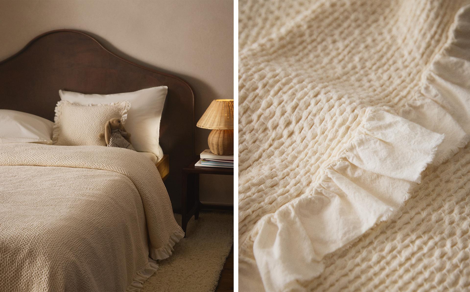 COPRILETTO BAMBINI MINI WAFFLE VOLANT