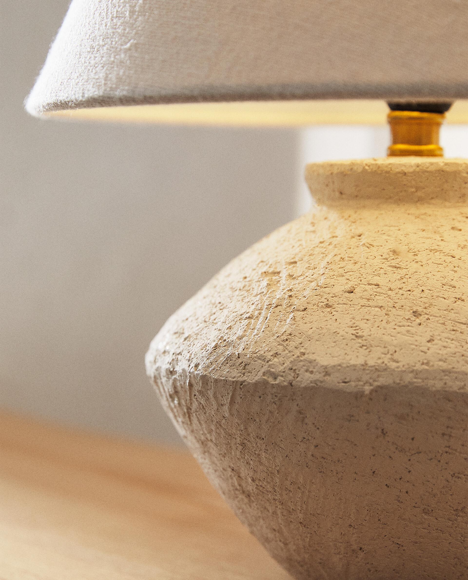 SMALL TABLE LAMP WITH EARTHENWARE BASE product thumbnail 9