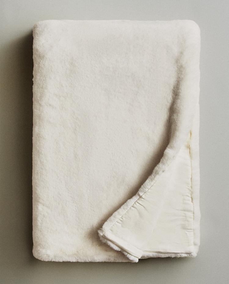 FAUX FUR THROW FAUX FUR THROW