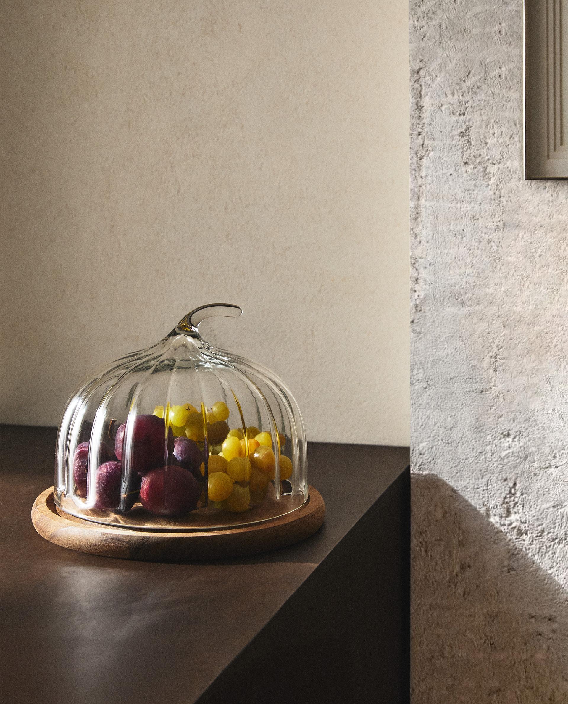 カボチャウッドケーキ皿 | Zara Home 日本/Japan