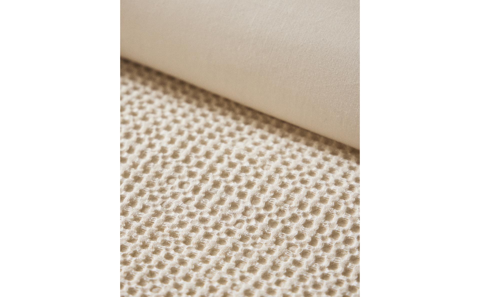 HOUSSE DE COUETTE COTON MINI WAFFLE