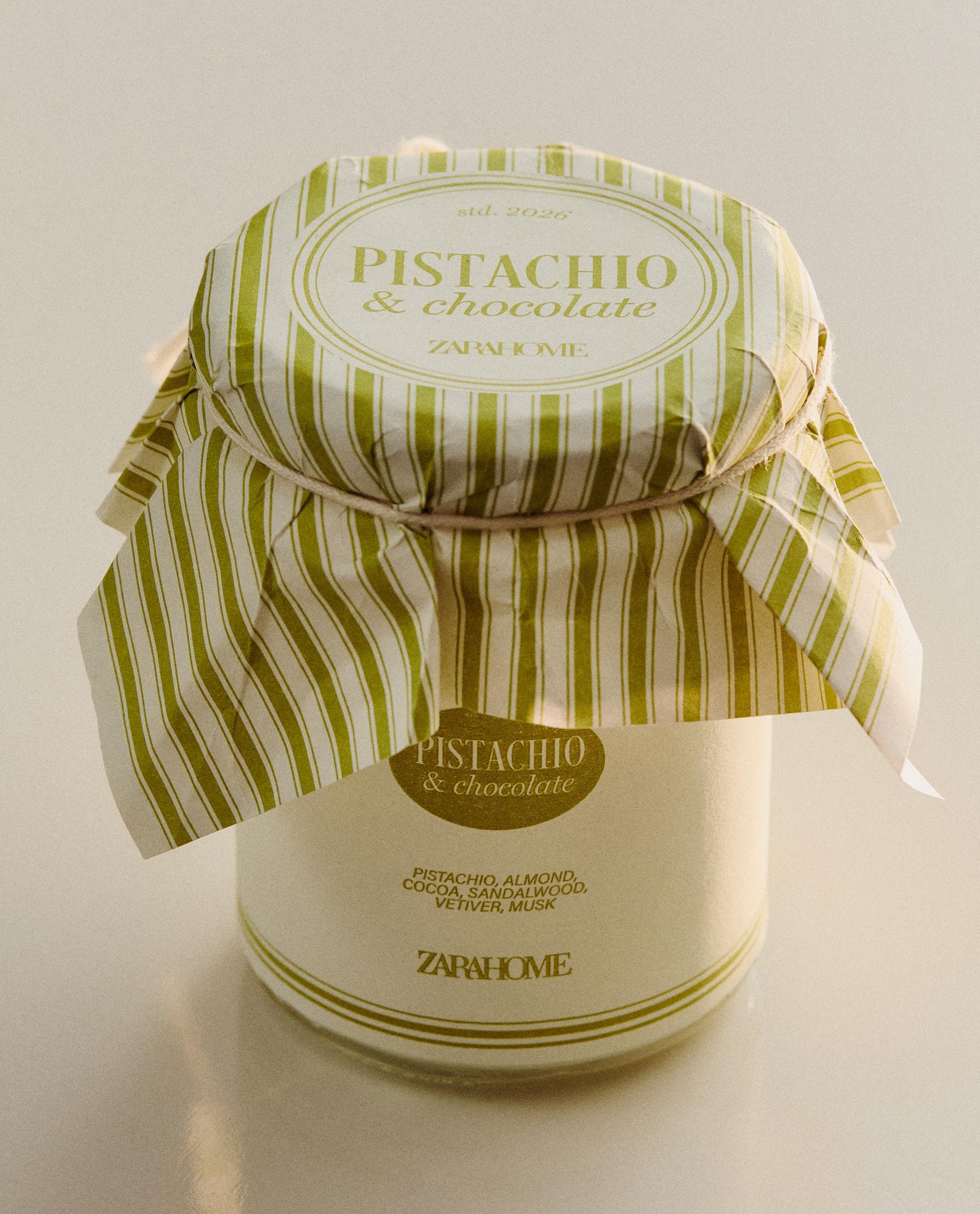 (130 G) PISTACHIO & CHOCOLATE SCENTED CANDLE product thumbnail 5