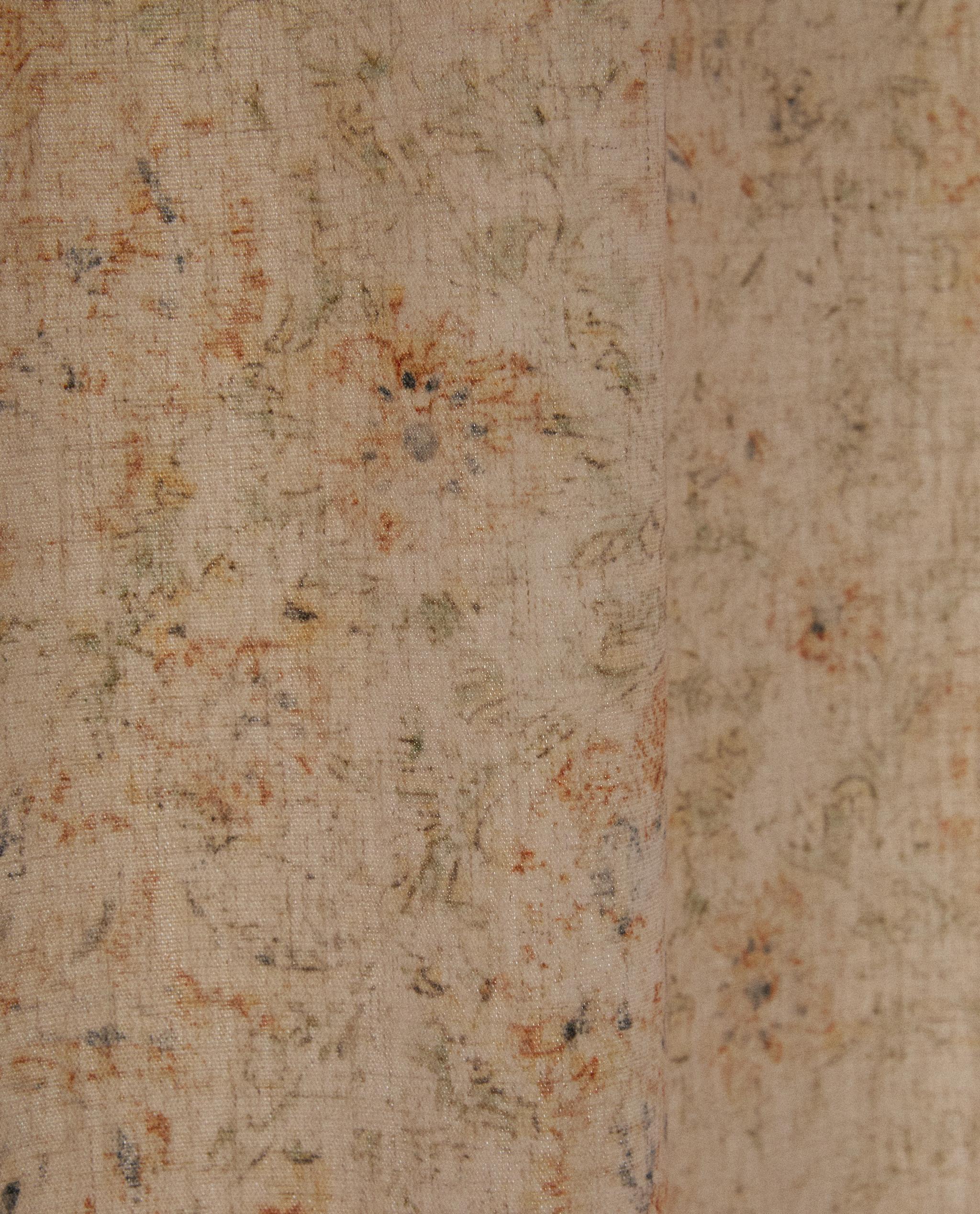 MEDIUM OPACITY FLORAL CURTAIN product thumbnail 2