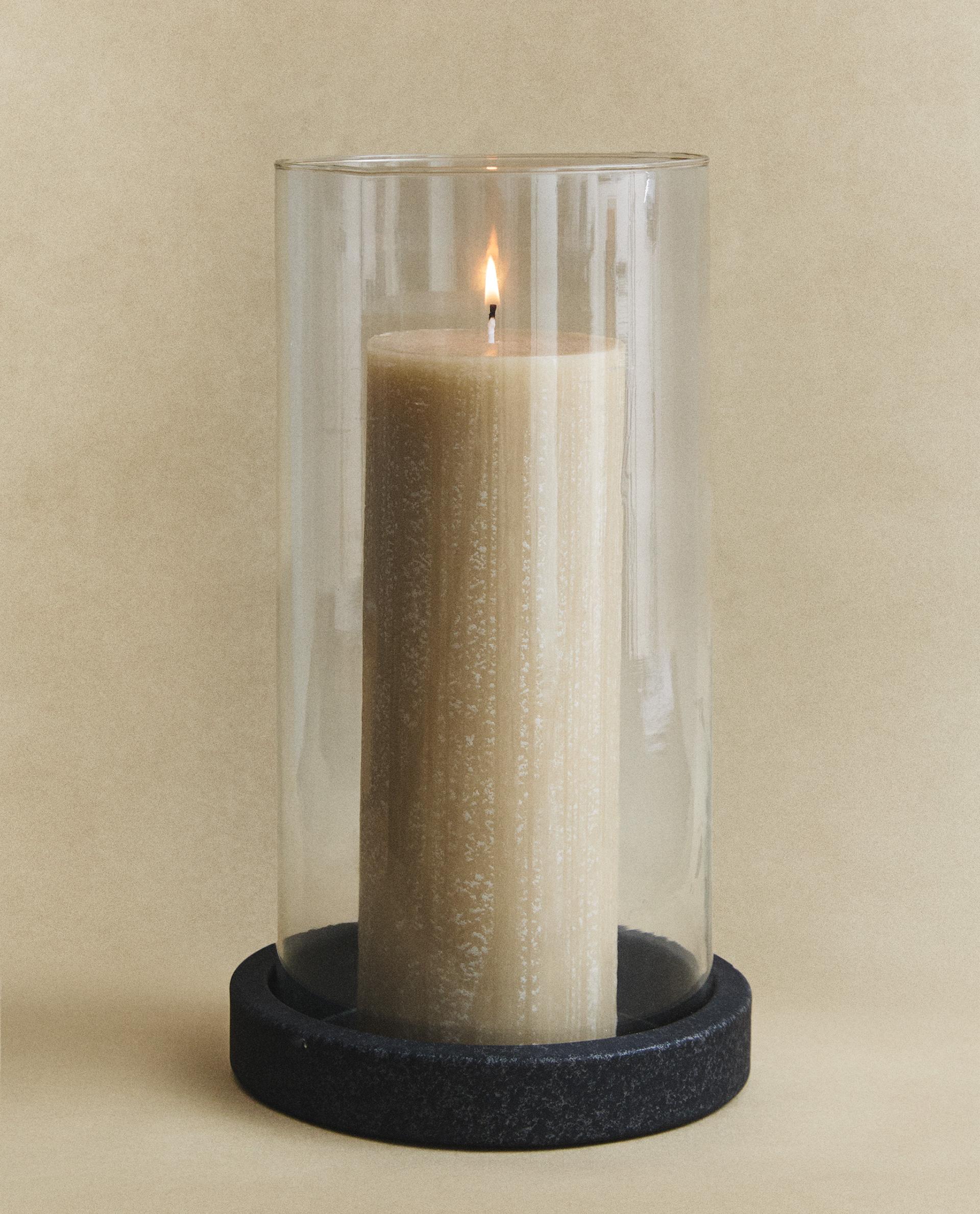 ザラホーム  キャンドルホルダー　クリスタル　新品未使用 クリスタル プレート キャンドルホルダー | Zara Home 日本/Japan