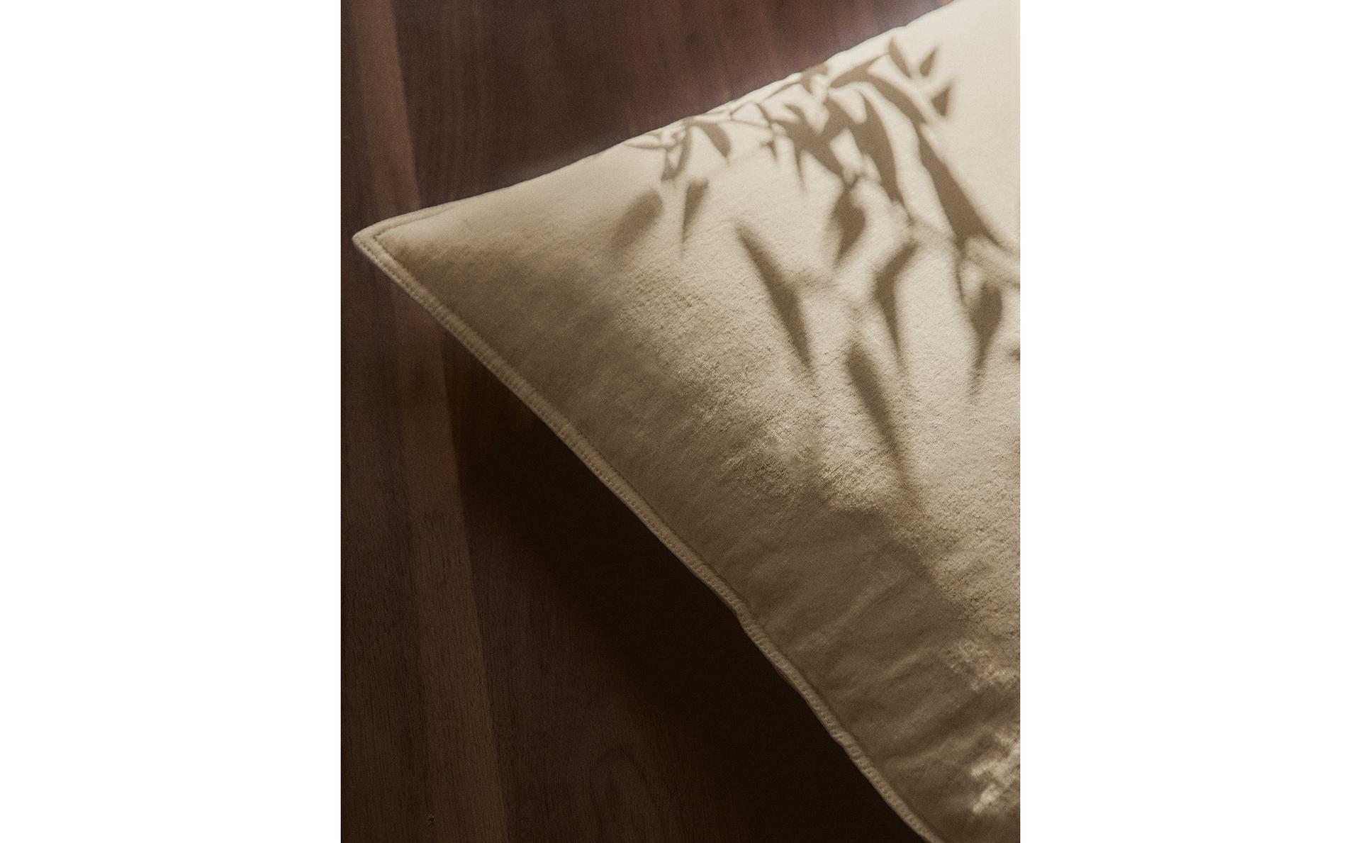 HOUSSE DE COUSSIN LIN ET COTON HOUSSE DE COUSSIN LIN ET COTON