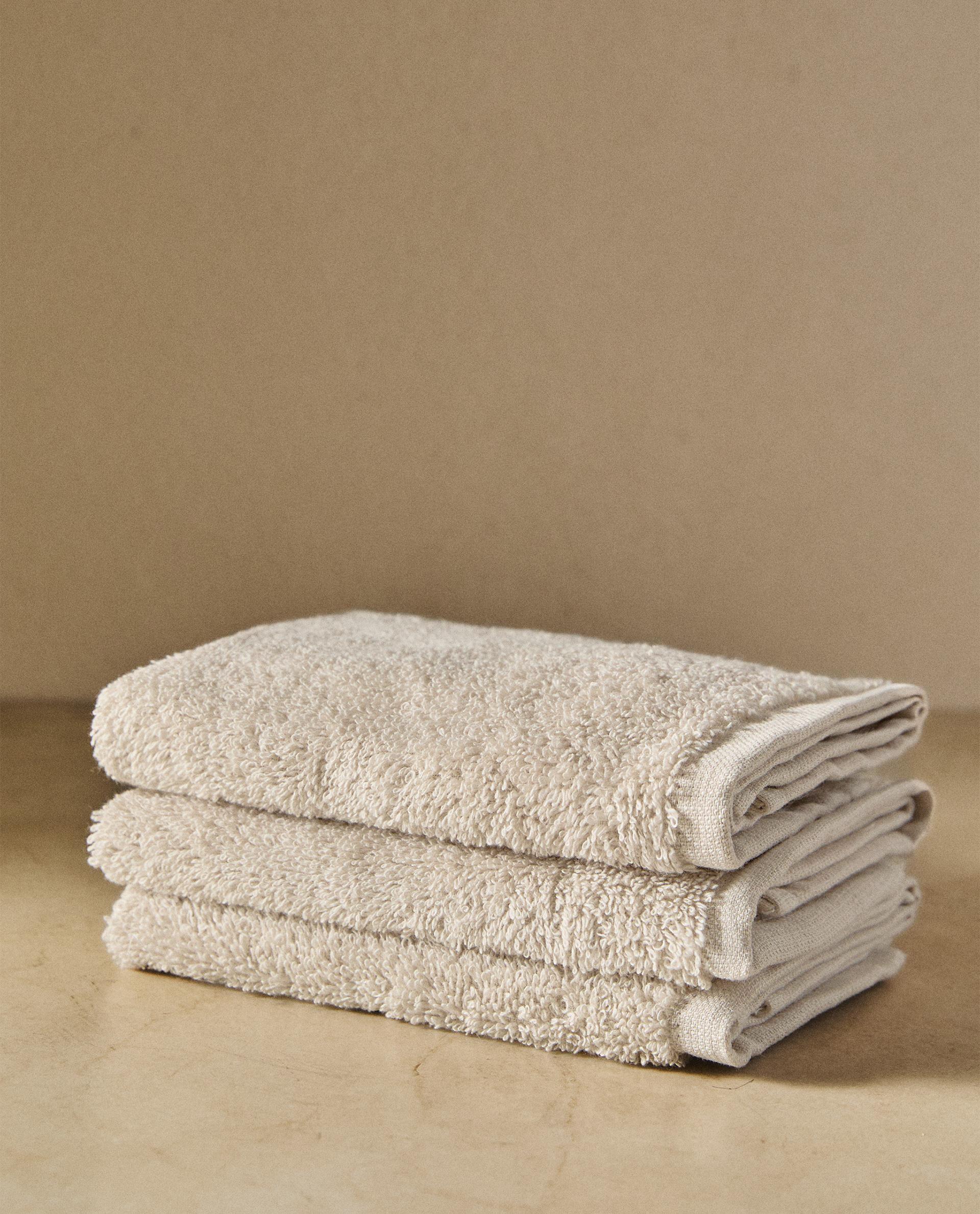 バニティタオル コットン (3枚セット） | Zara Home 日本/Japan