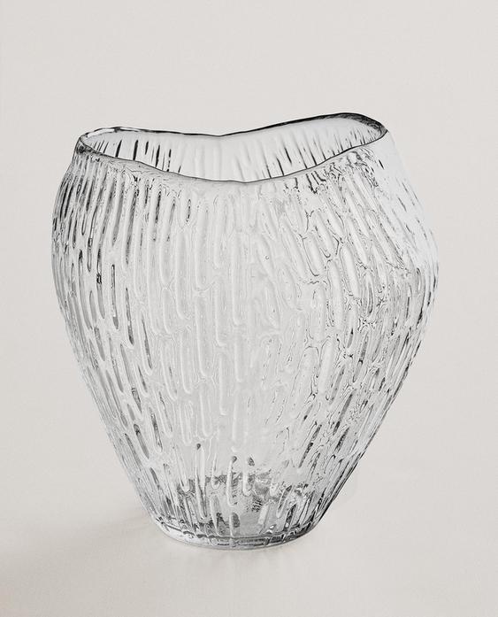 IRREGULAR GLASS VASE