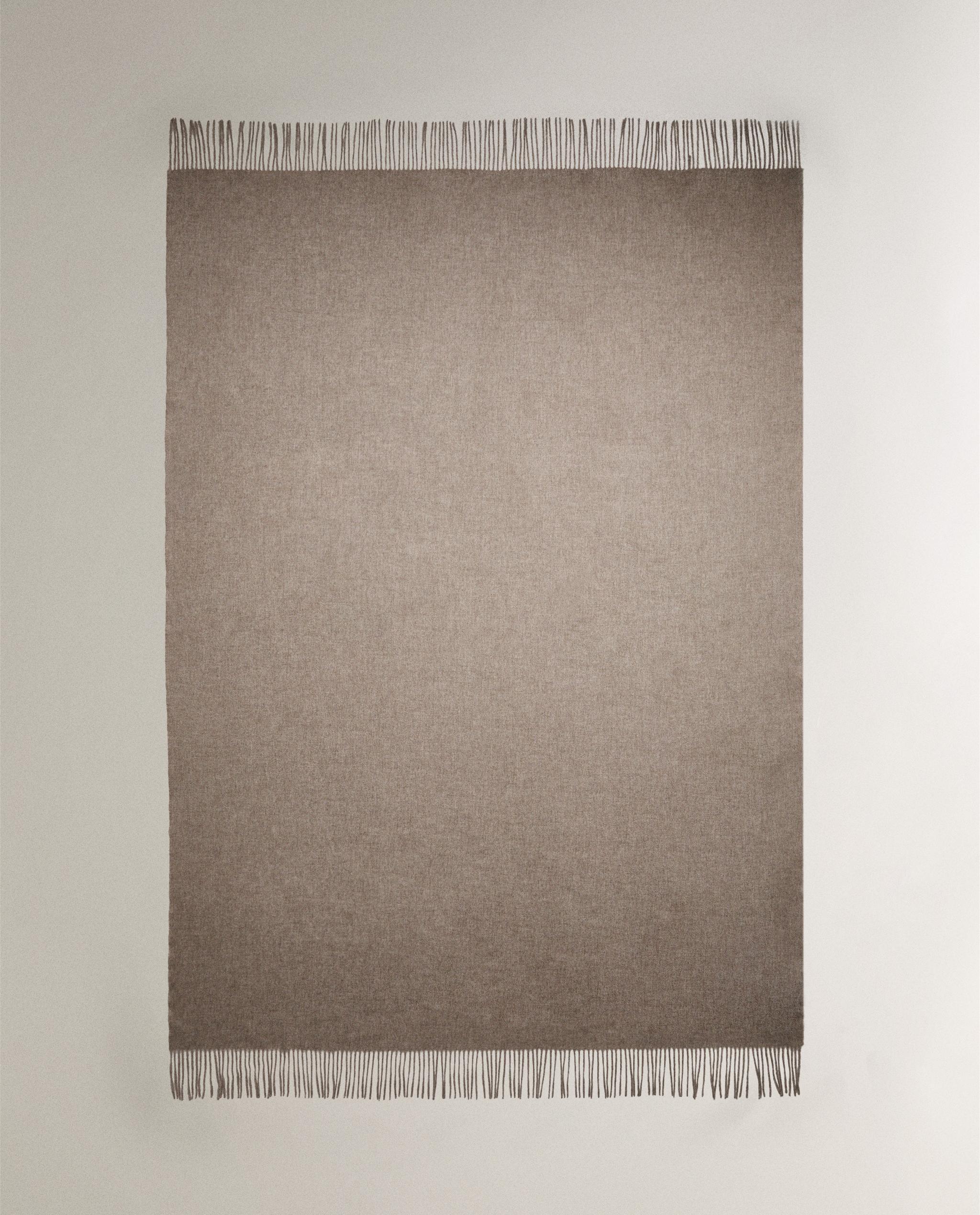 WOOL AND CASHMERE BLANKET | Zara Home Canada
