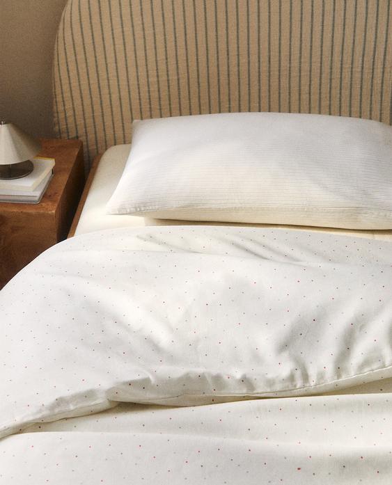 KIDS' POLKA DOT DUVET COVER