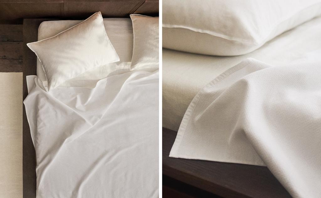 STRIPED TEXTURED BEDSPREAD