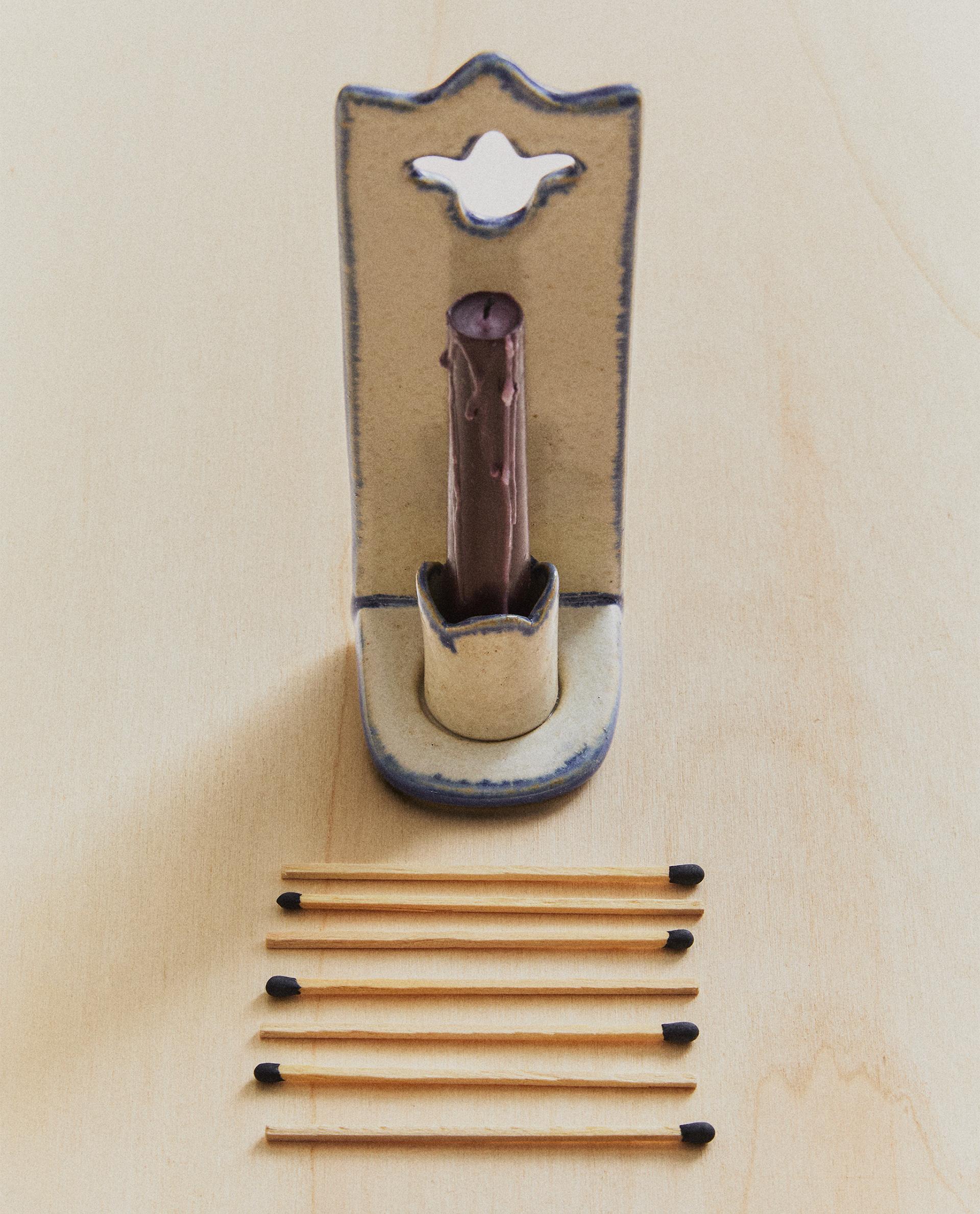 KERZENSTÄNDER KERAMIK KONTRASTRAND | Zara Home Deutschland KERZENSTÄNDER KERAMIK KONTRASTRAND | Zara Home Deutschland