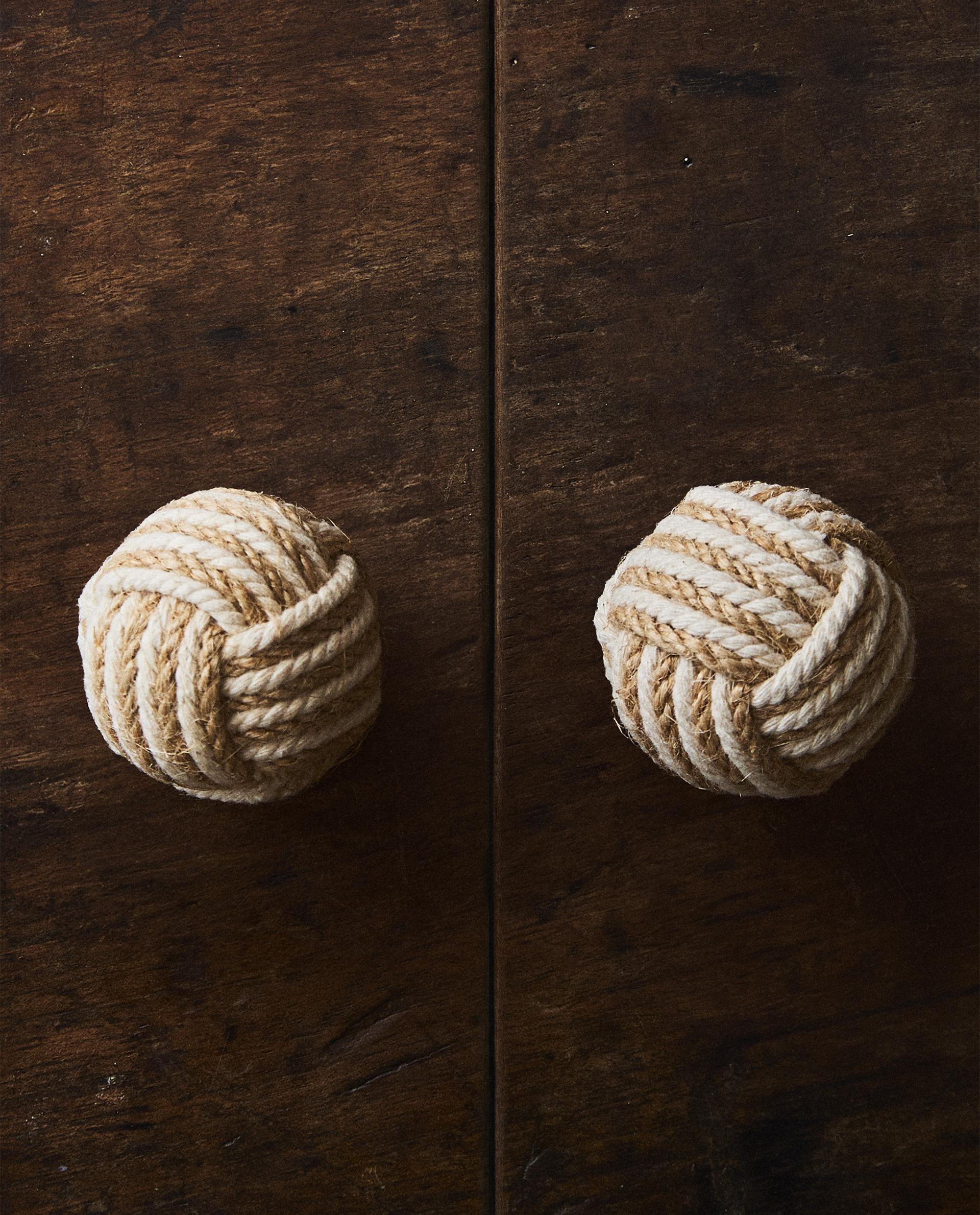 PACK OF KNOTTED DOOR KNOBS (PACK OF 2) PACK OF KNOTTED DOOR KNOBS (PACK OF 2)
