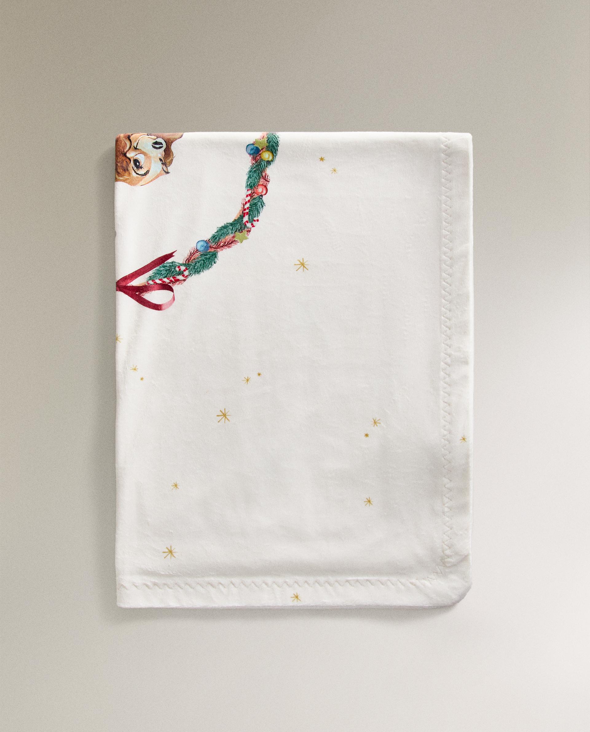 CHILDREN'S CHRISTMAS LADY AND THE TRAMP © DISNEY BLANKET Zara Home