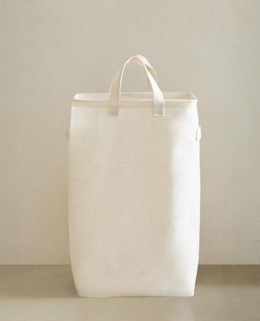 CESTA ROPA LINO