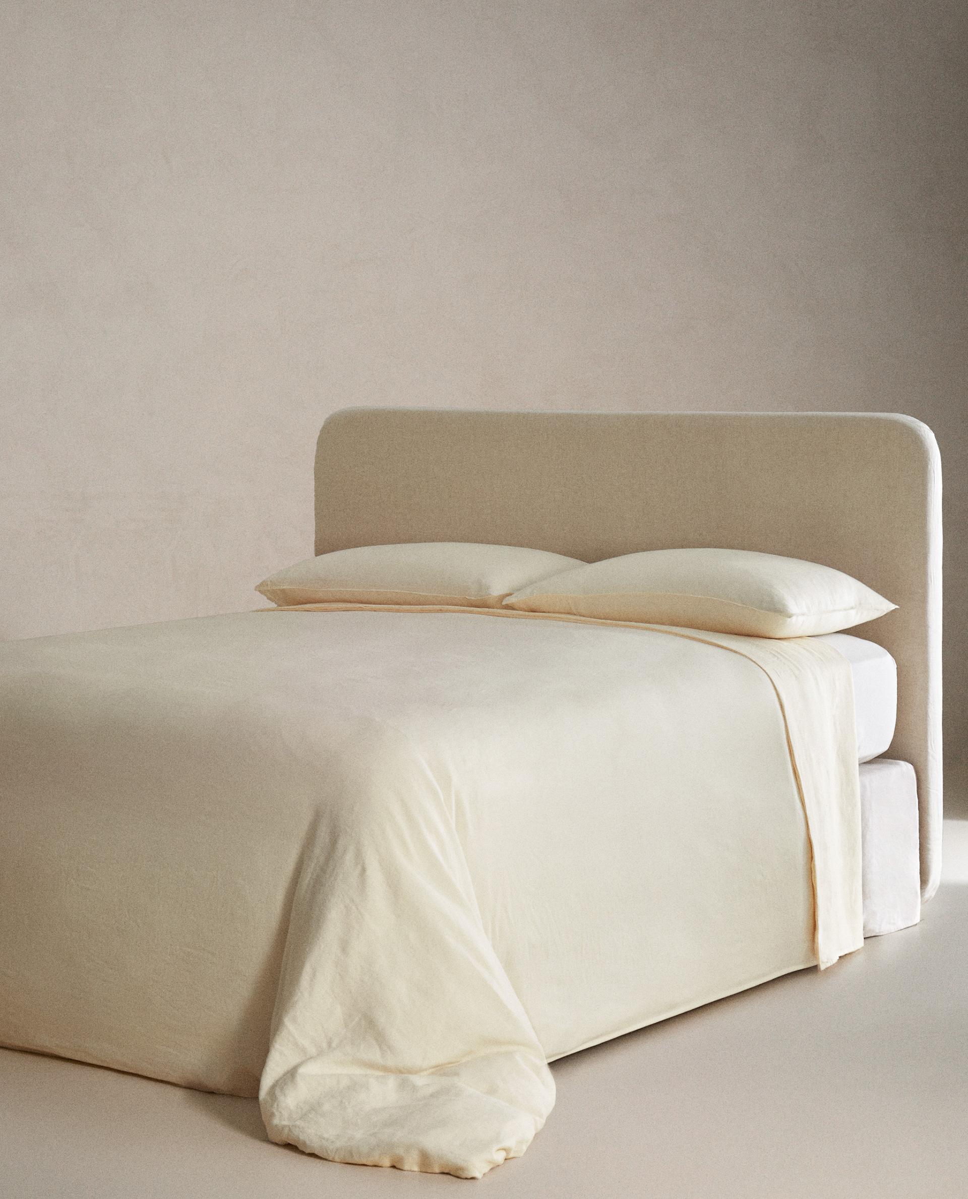 新品未使用　ZARA HOME  掛け布団カバー　200×200 パーケルコットン 掛け布団カバー（200スレッド） | Zara Home
