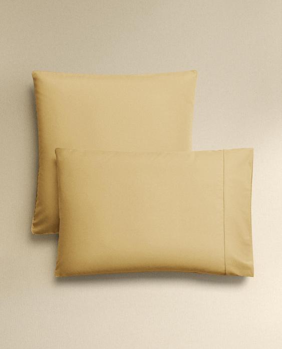 SATEEN PILLOWCASE WITH TRIM (300 THREAD COUNT)