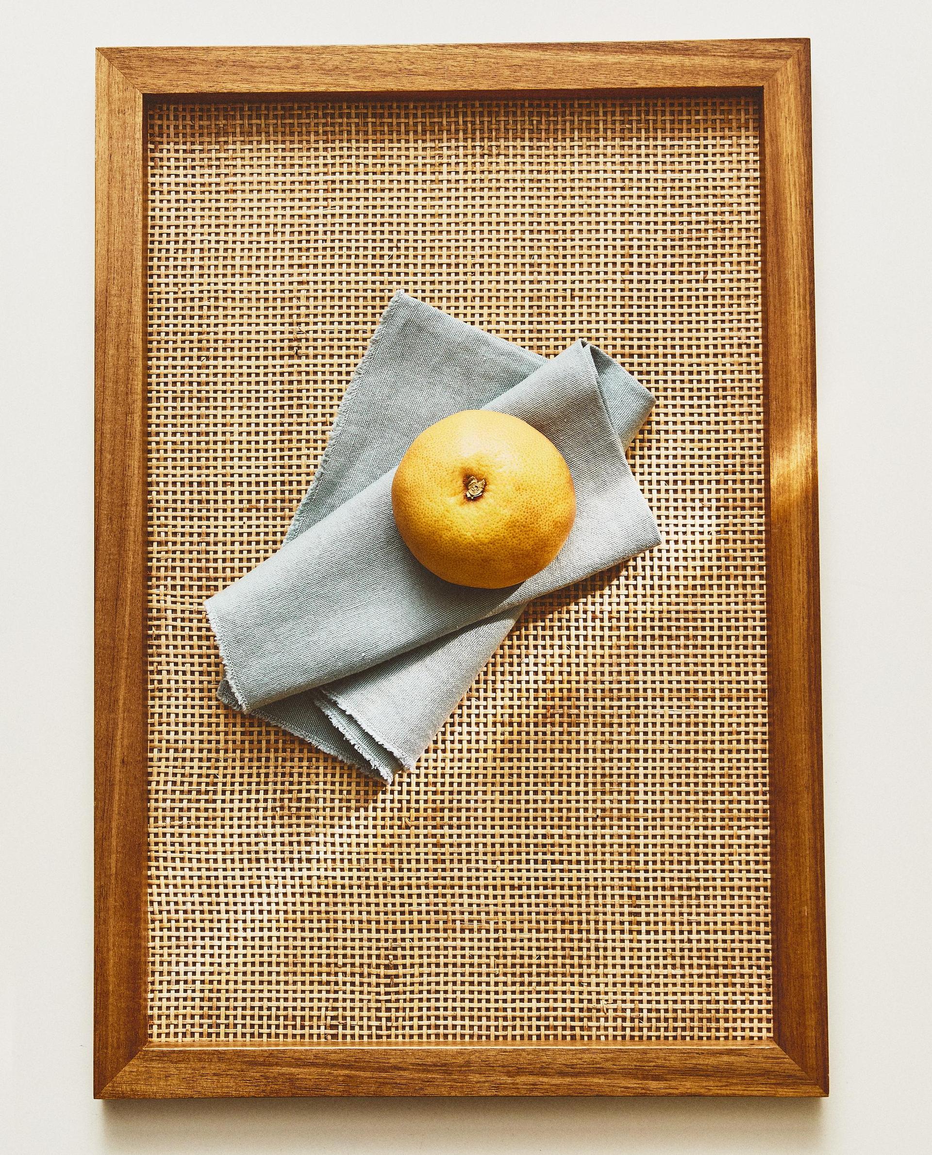 WOODEN RATTAN TRAY WOODEN RATTAN TRAY