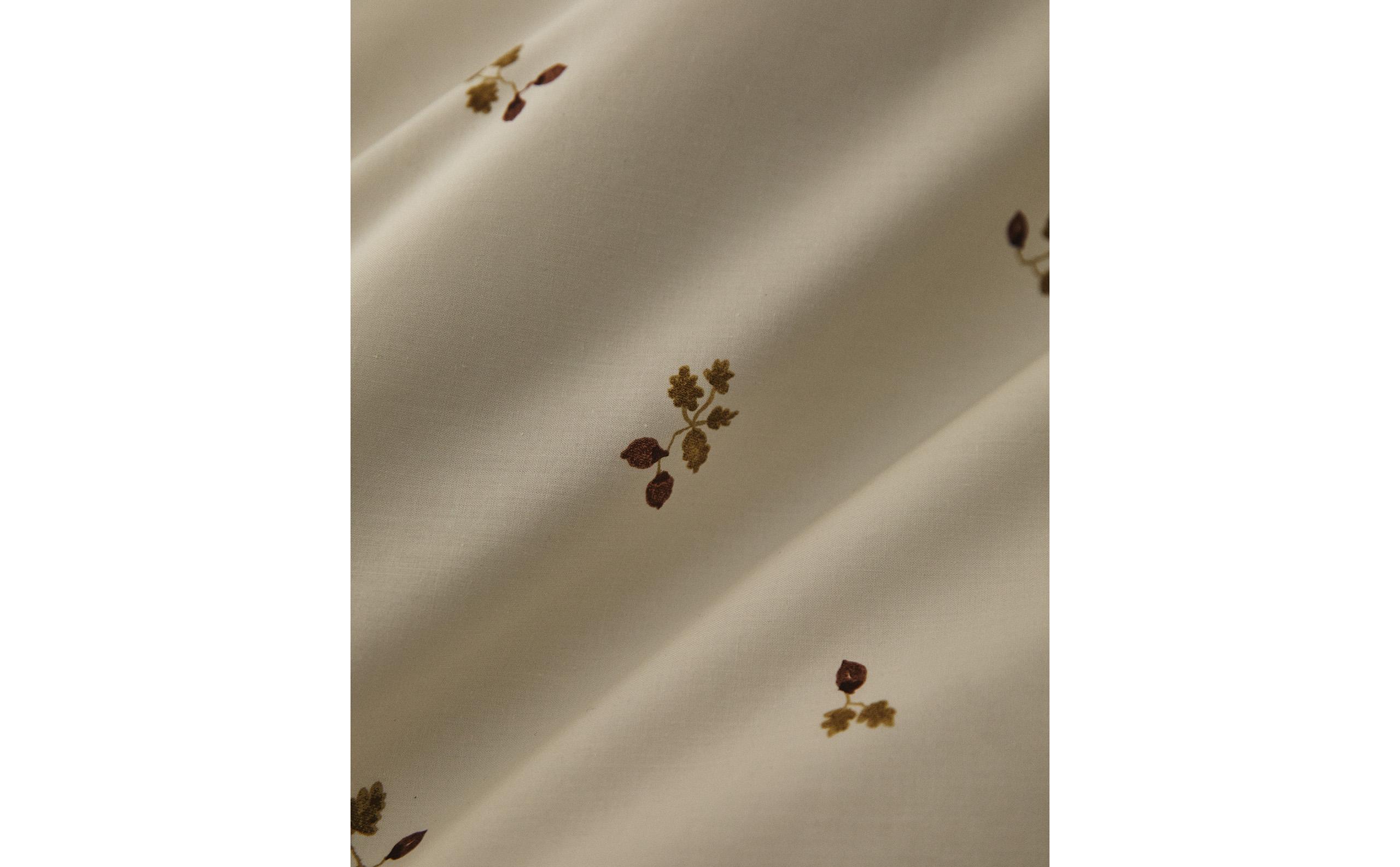 LEAF PRINT DUVET COVER