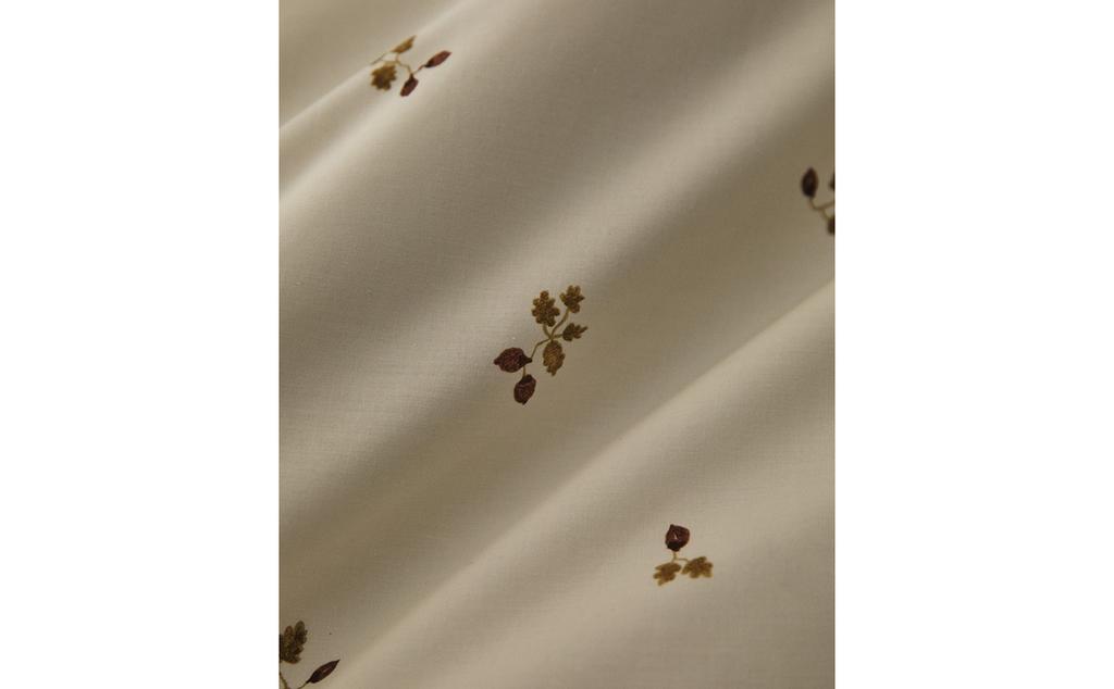 LEAF PRINT DUVET COVER