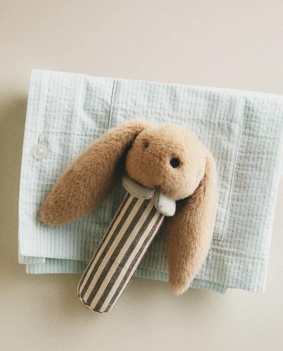 DETSKÁ PLYŠOVÁ HRAČKA HRKÁLKA KRÁLIK DETSKÁ PLYŠOVÁ HRAČKA HRKÁLKA KRÁLIK