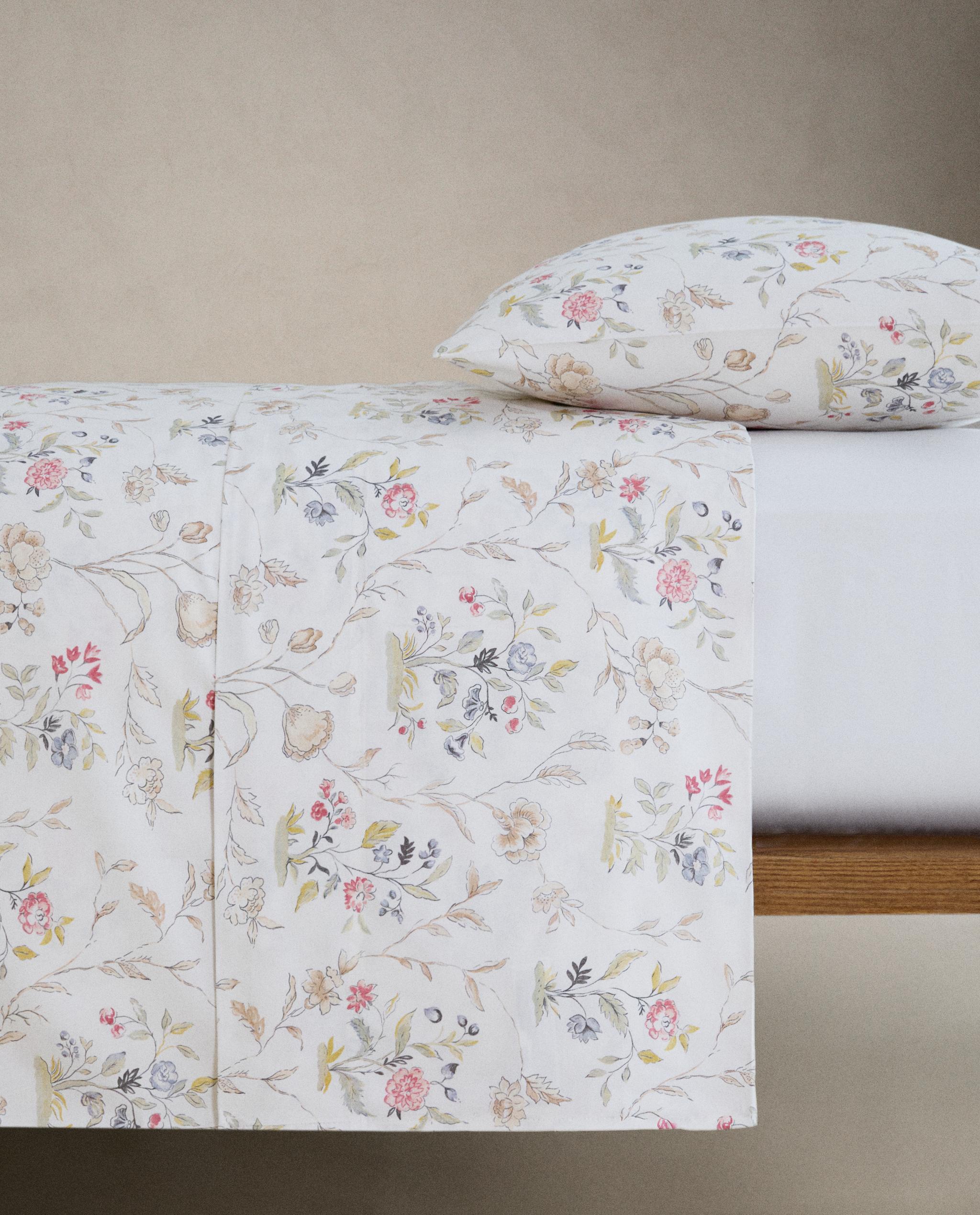 FLORAL SATEEN FLAT SHEET product thumbnail 4