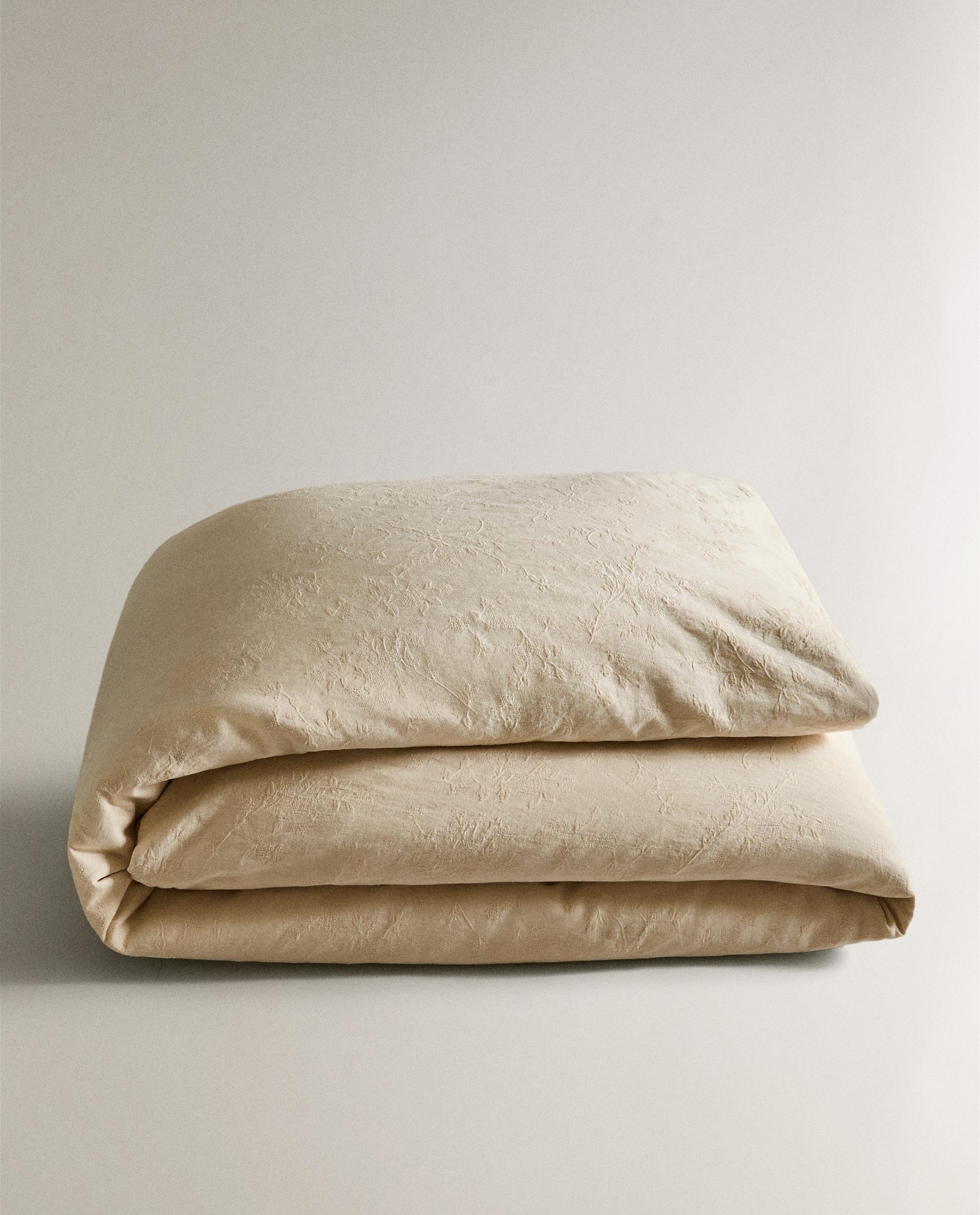 ＺＡＲＡ  マルチカバー コットン＆リネン ジャカード デュべカバー | Zara Home 日本/Japan