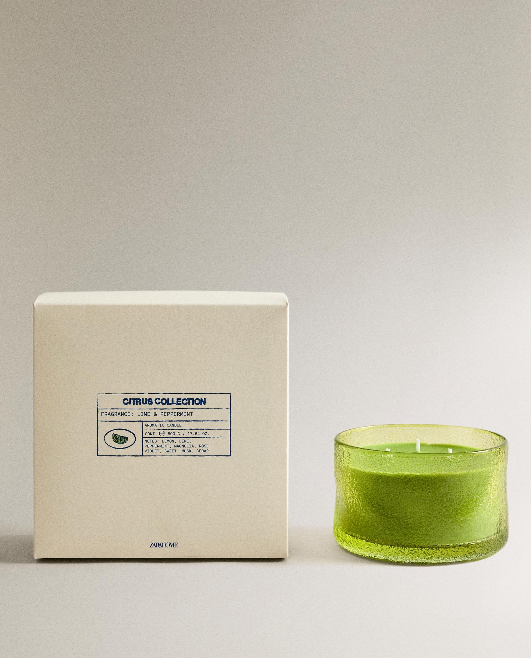 LIME & PEPPERMINT SCENTED CANDLES product thumbnail 11