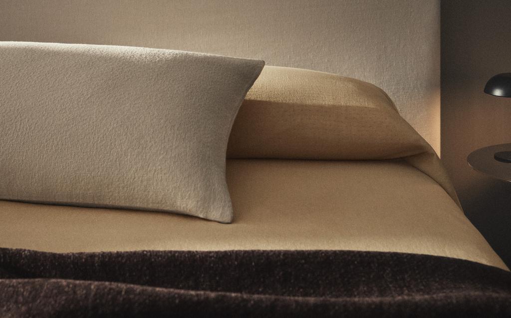 DOTTED MESH COTTON DUVET COVER