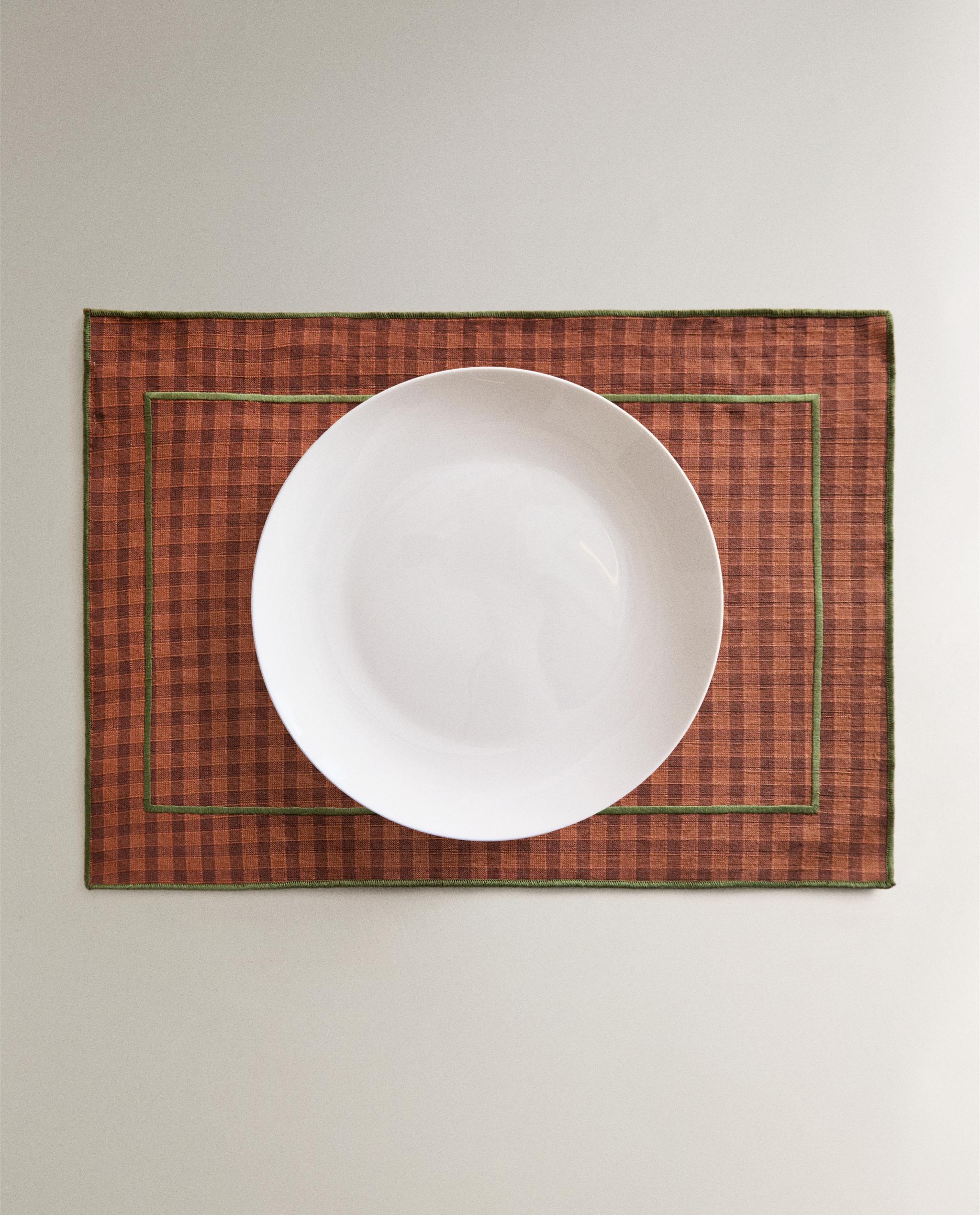 CHECK PLACEMAT WITH TOPSTITCHING product thumbnail 12