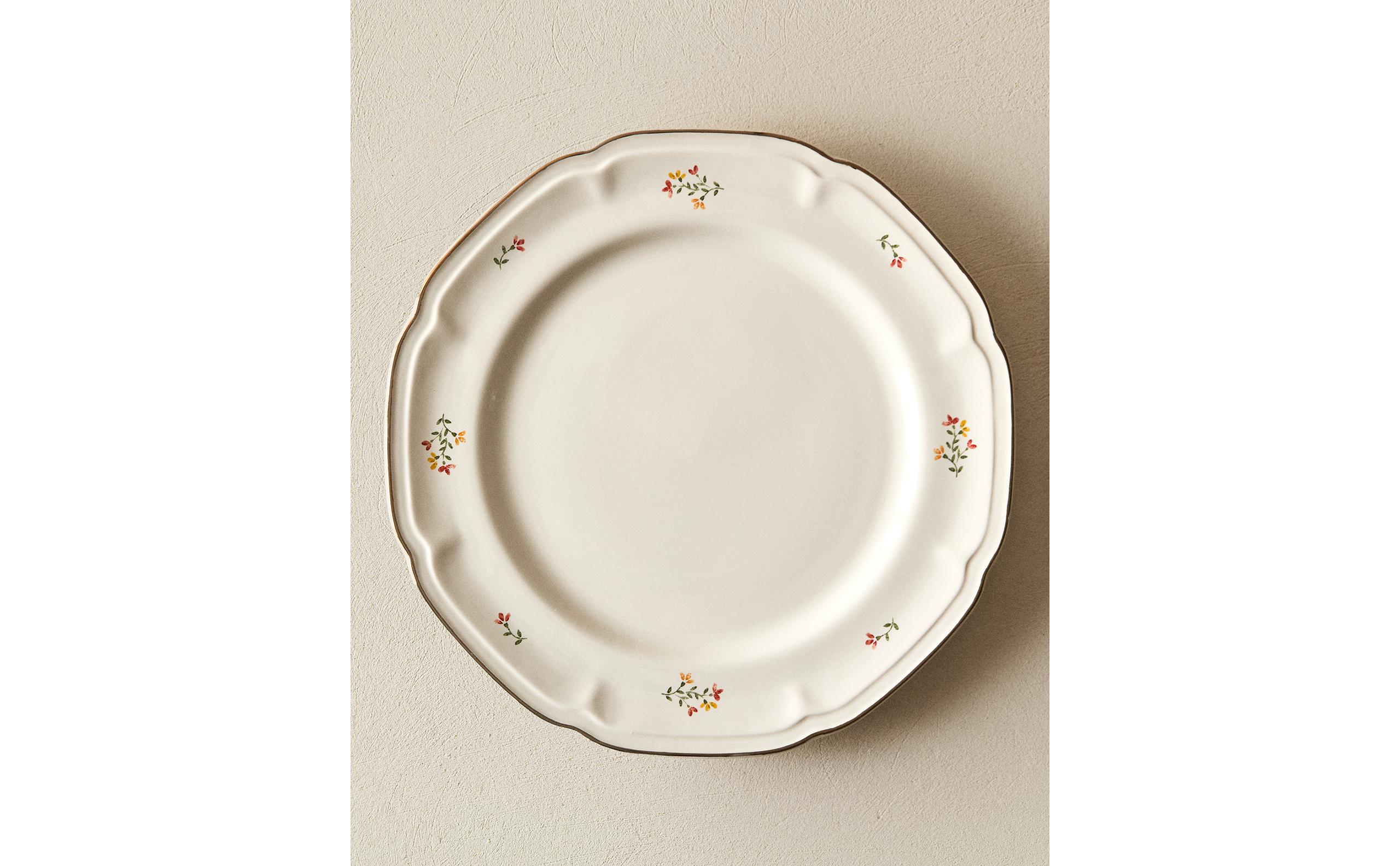 FLORAL PORCELAIN DINNER PLATE product thumbnail 6