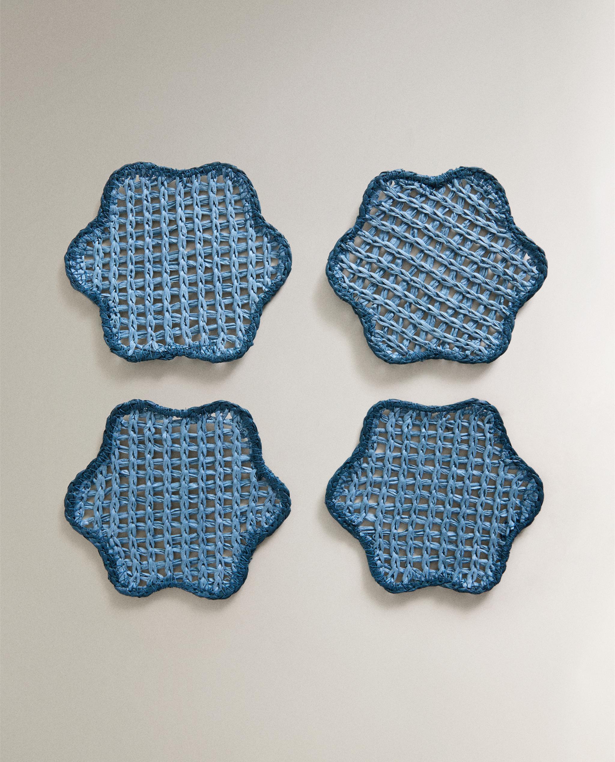 PACK OF BRAIDED PAPER COASTERS (PACK OF 4) product thumbnail 3