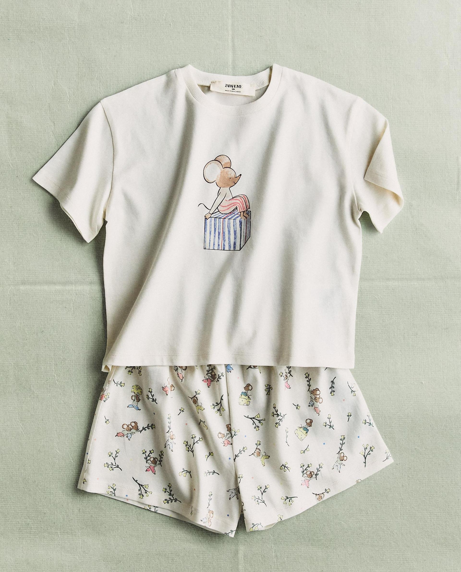 SET PIJAMA INFANTIL RATONCITO