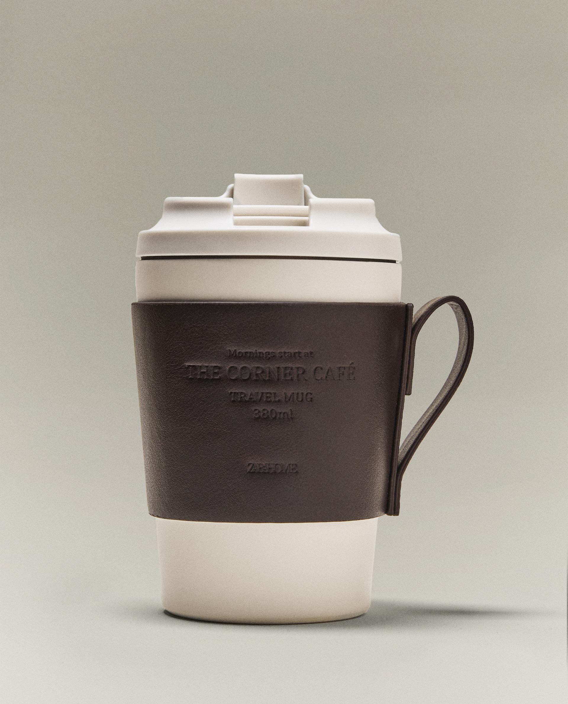 LIDDED MUG WITH BAND LIDDED MUG WITH BAND