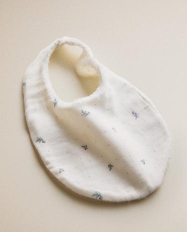 FLORAL BABY BIB