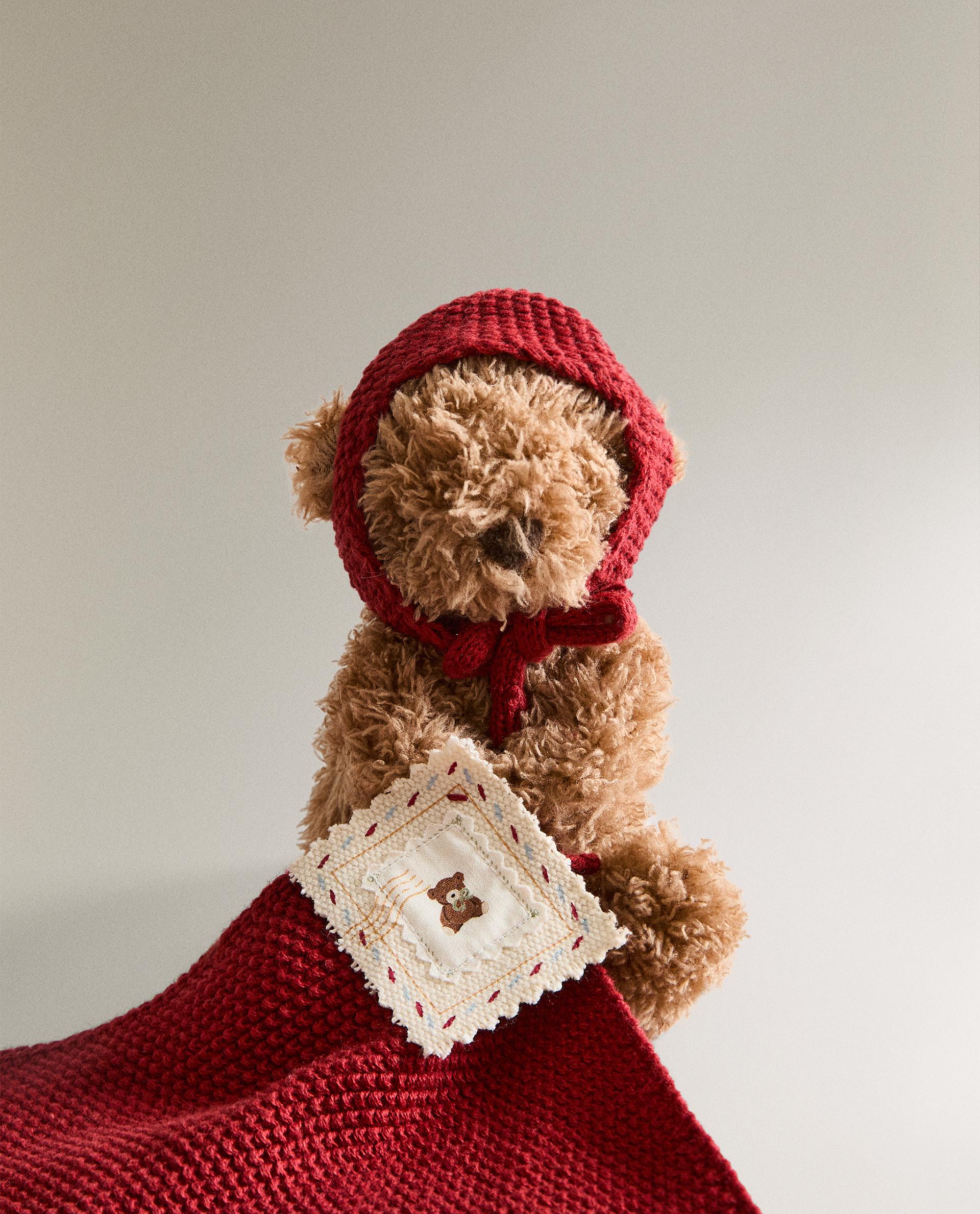 DOUDOU INFANTIL OSITO NAVIDAD