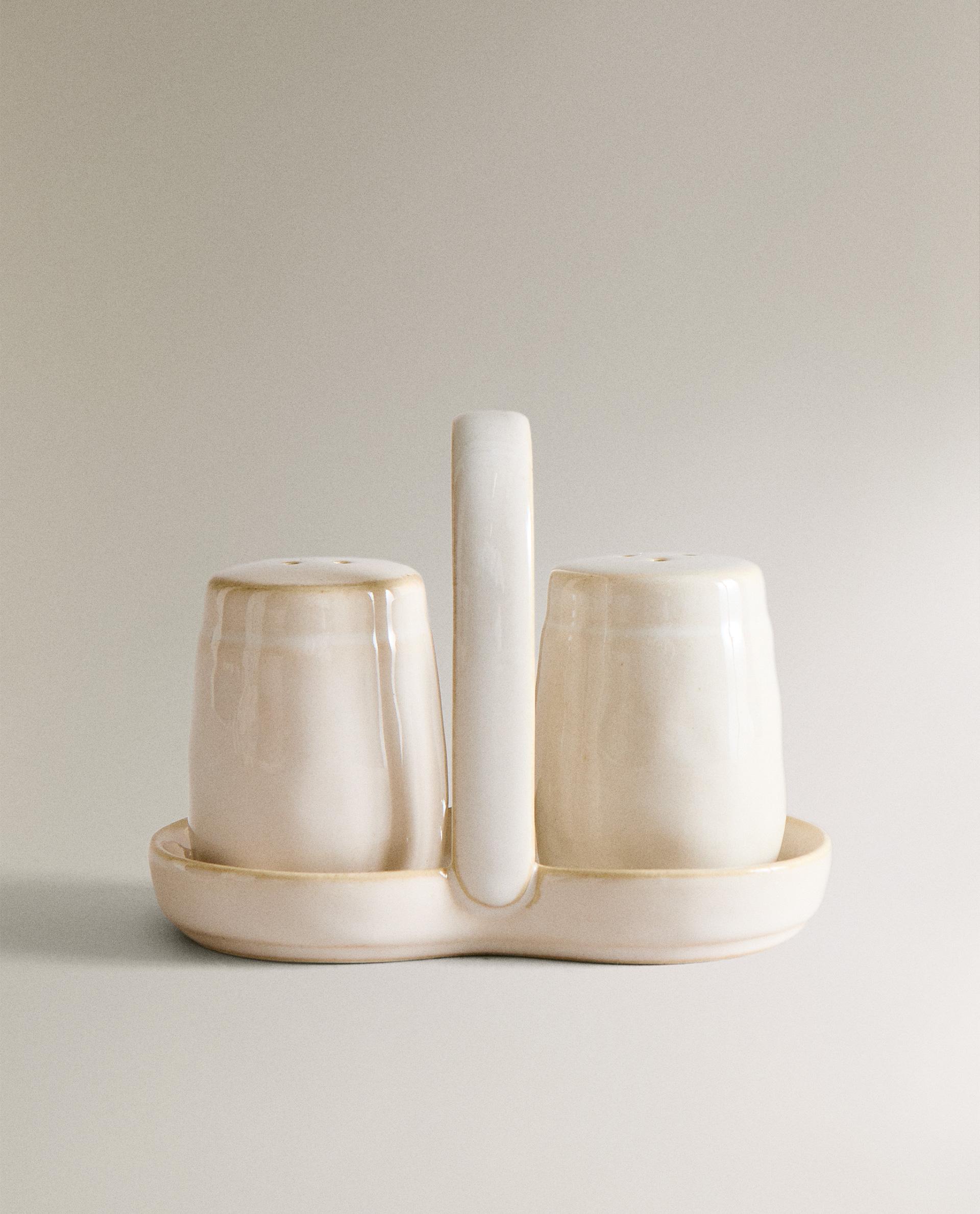 STONEWARE SALT AND PEPPER SHAKERS | Zara Home United States of America