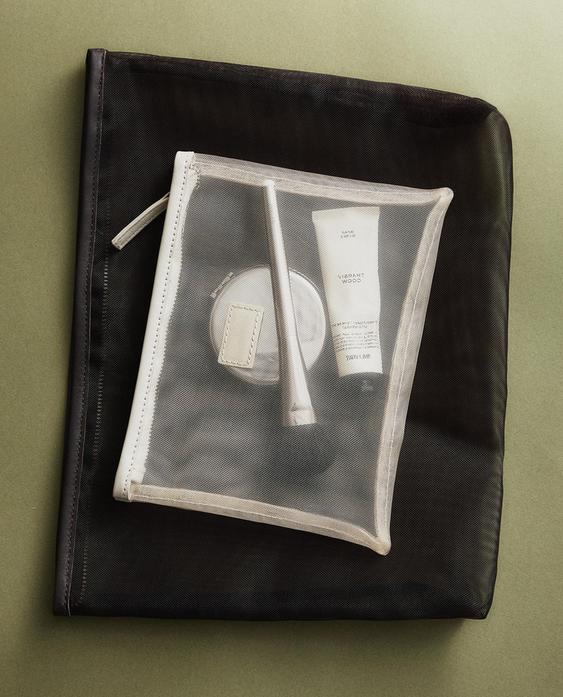 TOILETRY BAGS, HAND CREAM, AND BRUSH TOILETRY BAGS, HAND CREAM, AND BRUSH