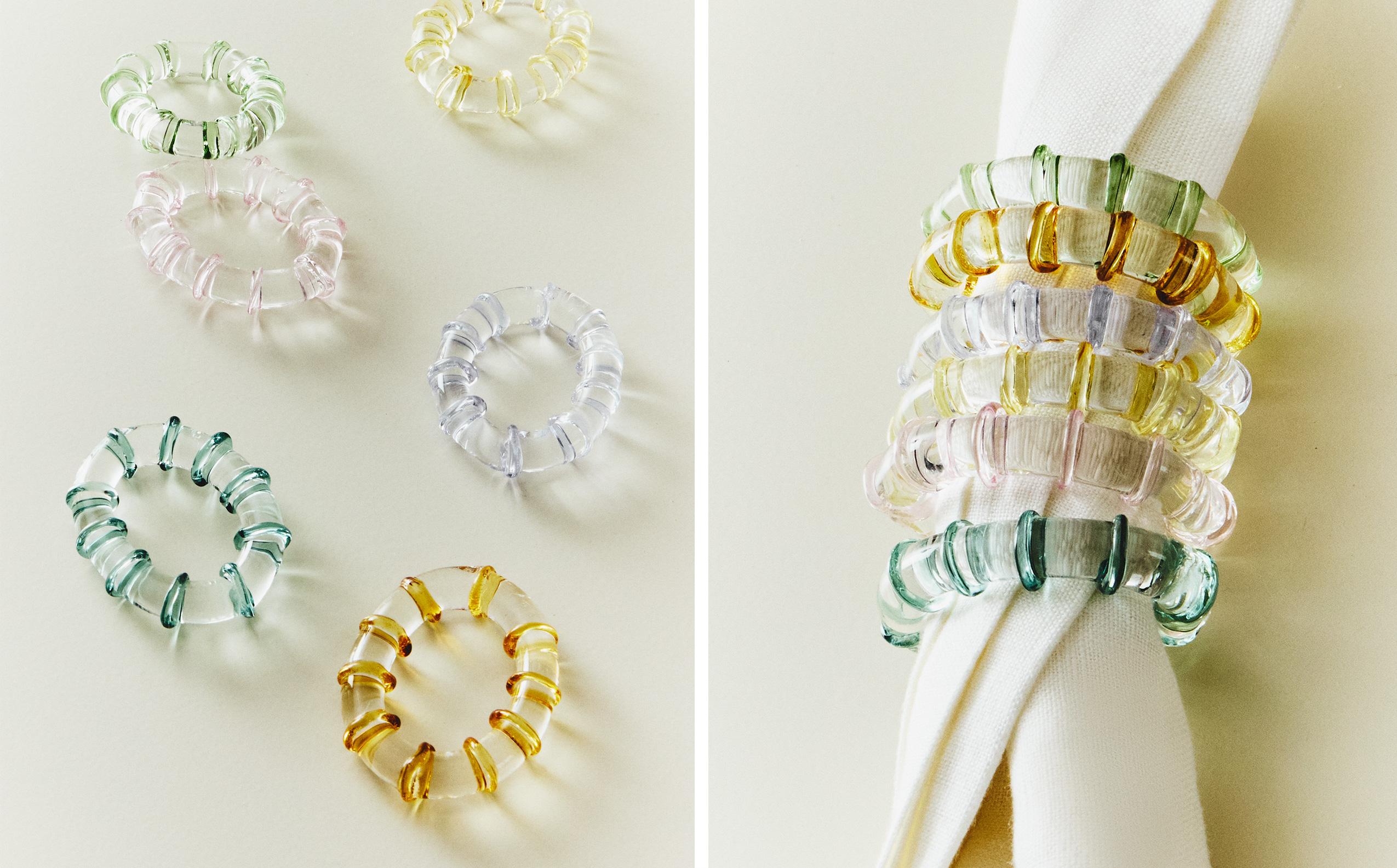 ガラス製ナプキンリングセット（6個入り） | Zara Home 日本/Japan