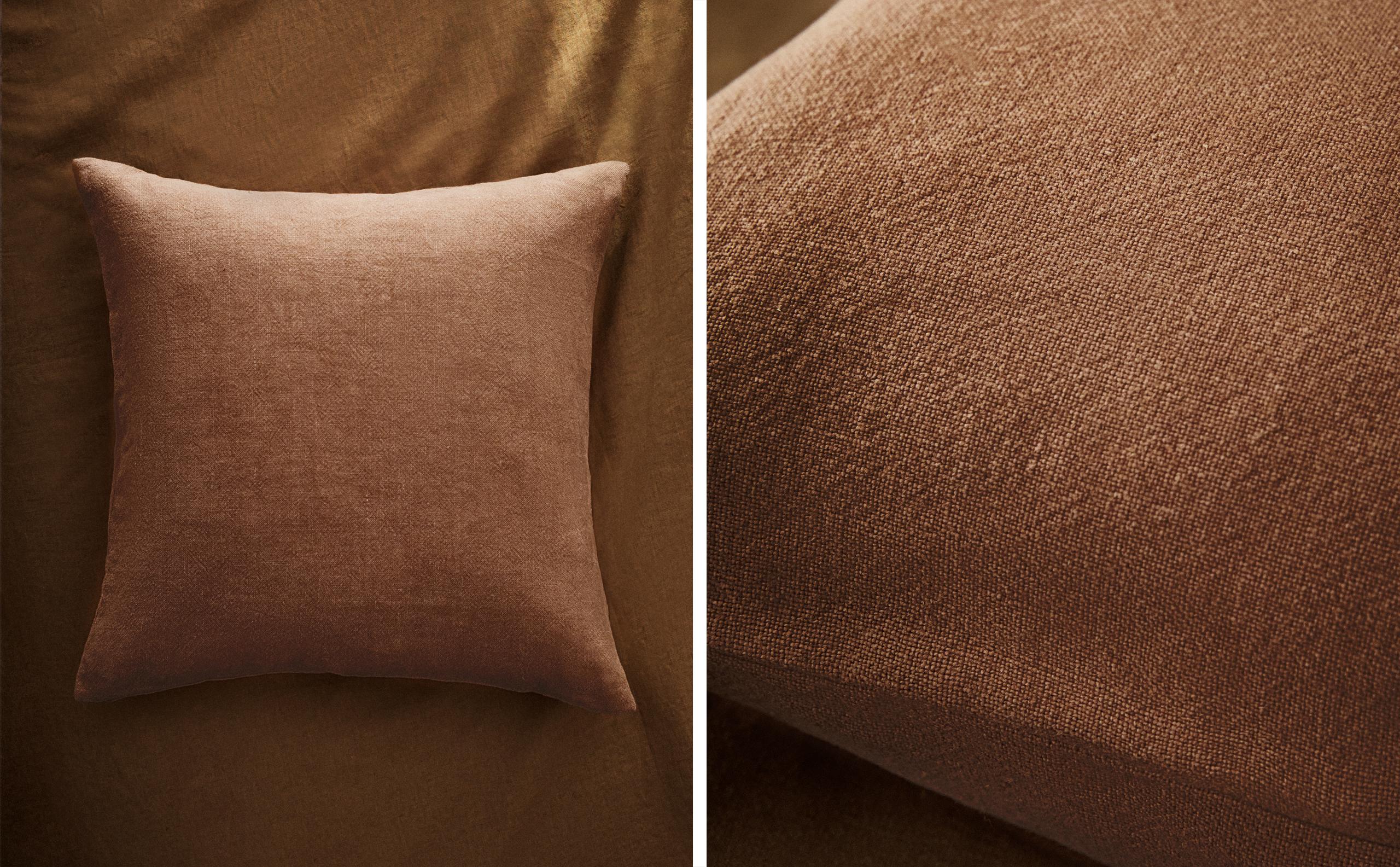 LINEN CUSHION COVER