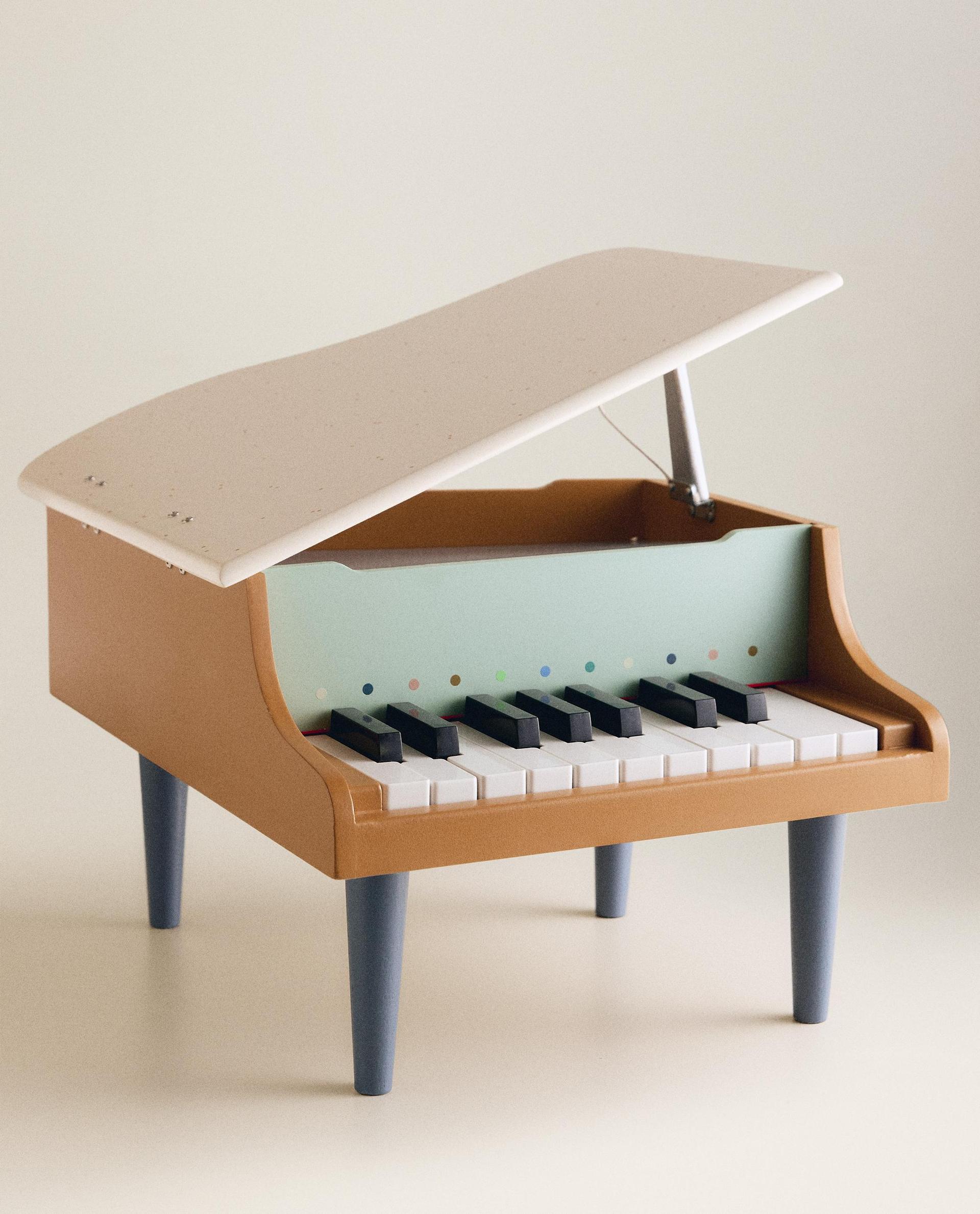 KIDS' WOODEN TOY PIANO INSTRUMENT KIDS' WOODEN TOY PIANO INSTRUMENT