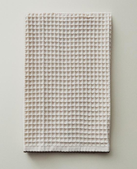 PANO DE COZINHA EFEITO WAFFLE