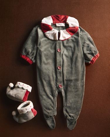 CHILDREN’S CHRISTMAS ELF ROMPER