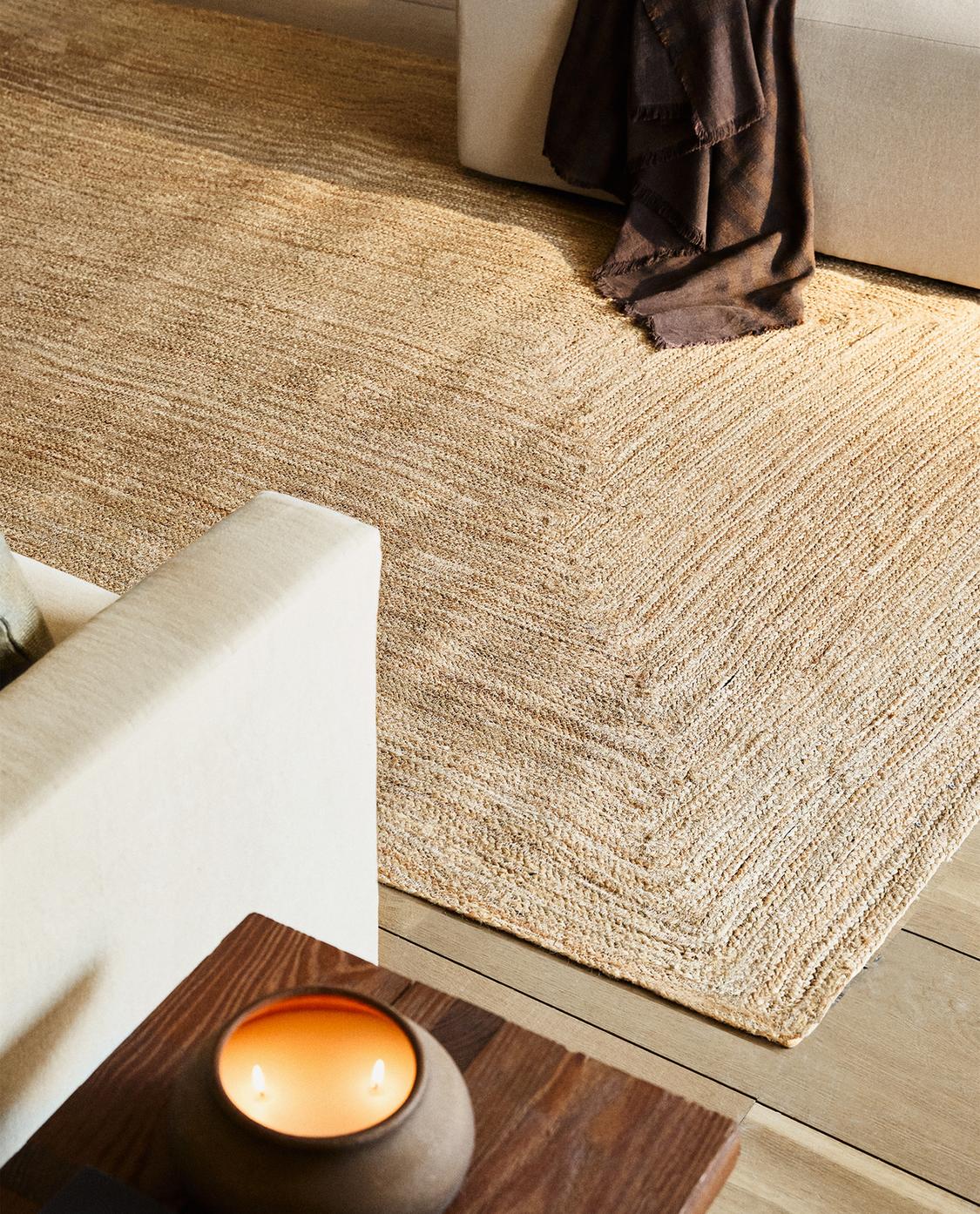 長方形 ジュート ラグ | Zara Home 日本/Japan