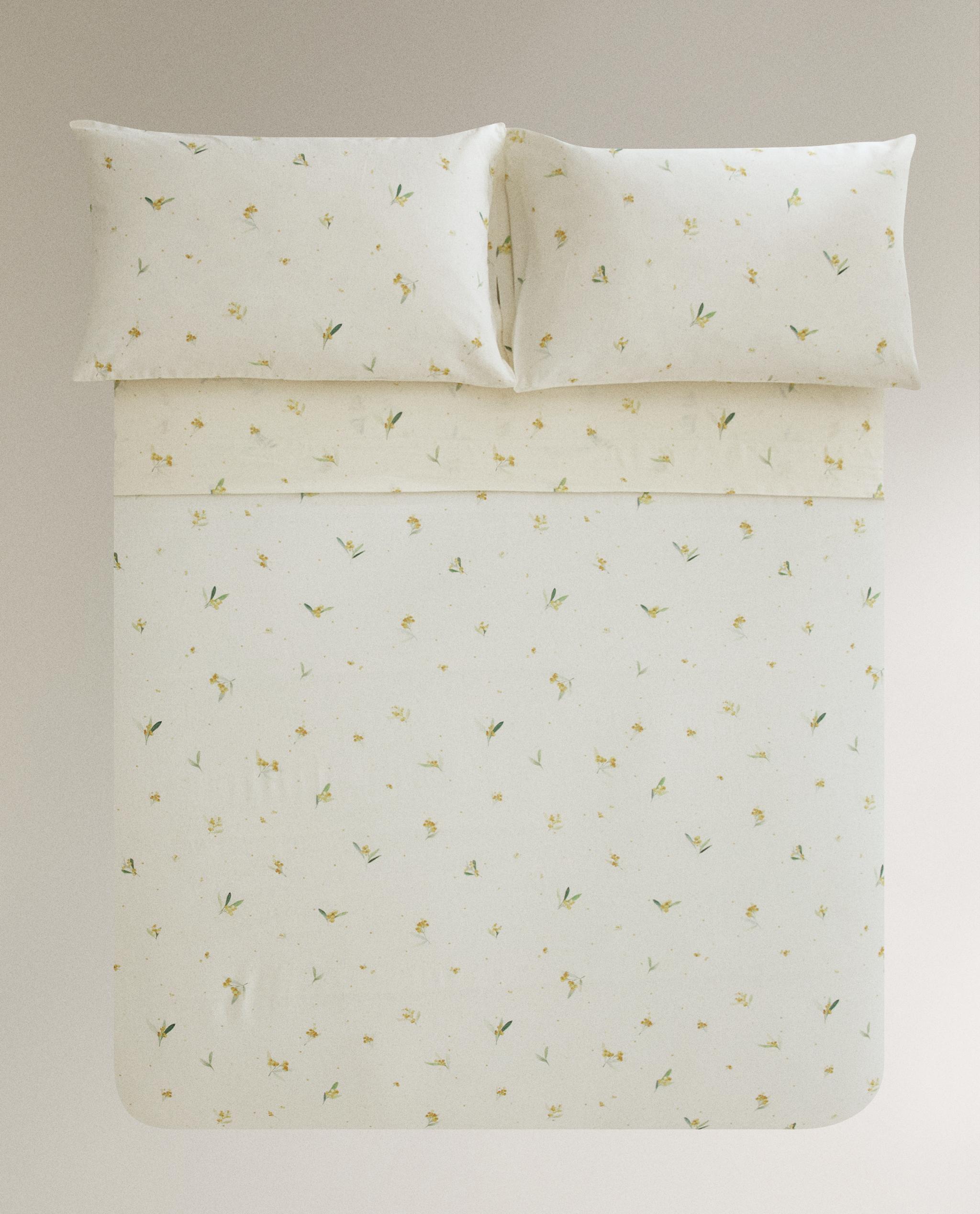 リネン＆コットン ミモザ 掛け布団カバー | Zara Home 日本/Japan