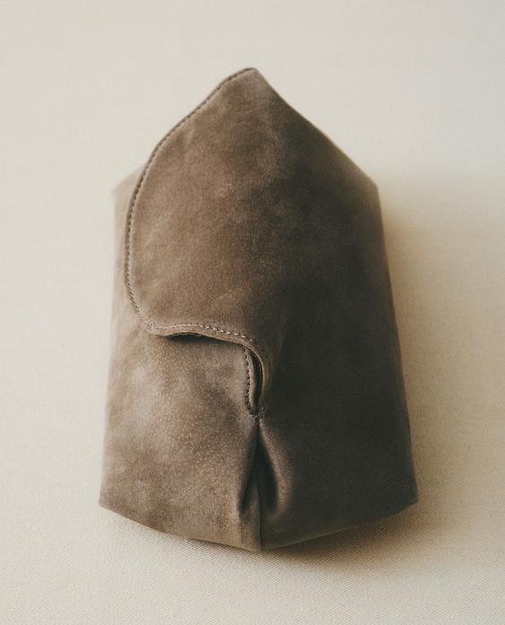 SOFT LEATHER CLUTCH WASH BAG SOFT LEATHER CLUTCH WASH BAG