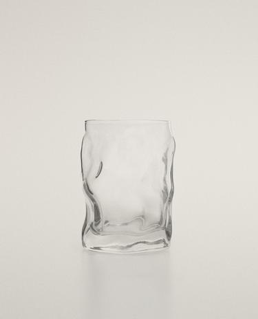 WAVY GLASS TUMBLER