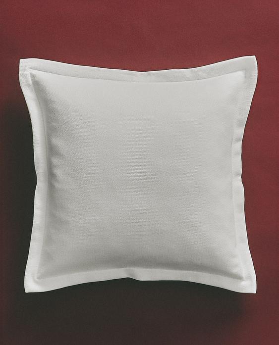 COTTON PERCALE THROW PILLOW COVER COTTON PERCALE THROW PILLOW COVER
