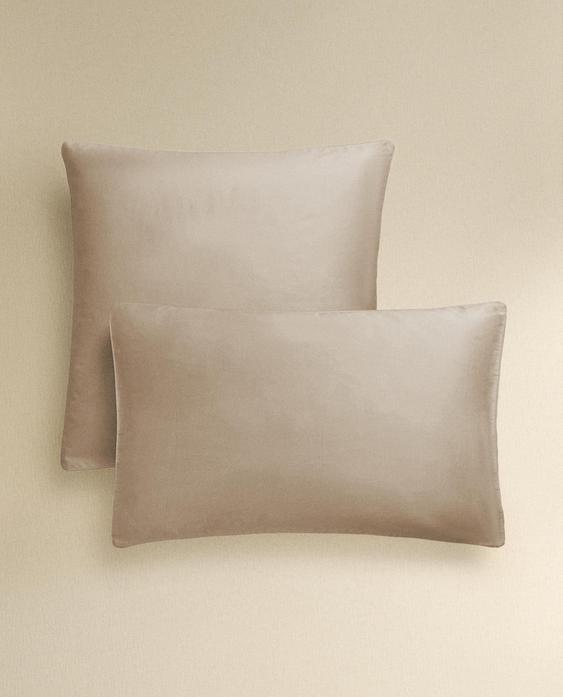 SATEEN PILLOWCASE (500 THREAD COUNT) SATEEN PILLOWCASE (500 THREAD COUNT)