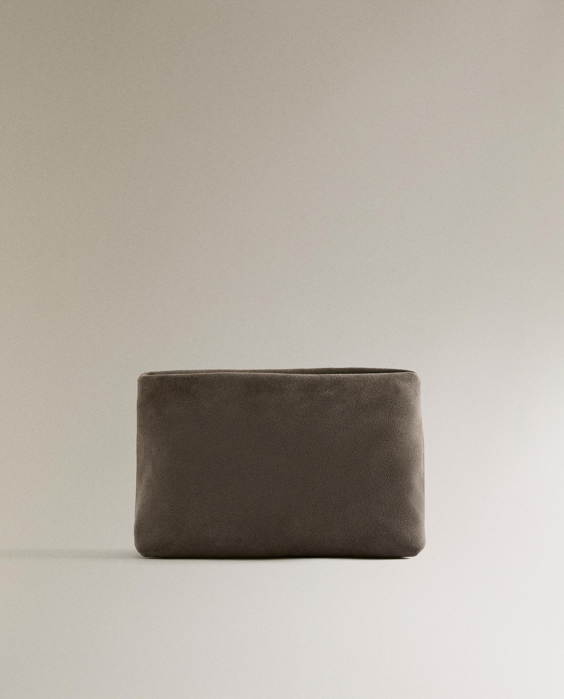 スエード革ポーチ | Zara Home 日本/Japan