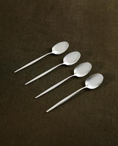 PACK OF DESSERT SPOONS WITH THIN HANDLES (PACK OF 4)